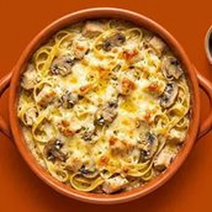 Fettuccini with chicken