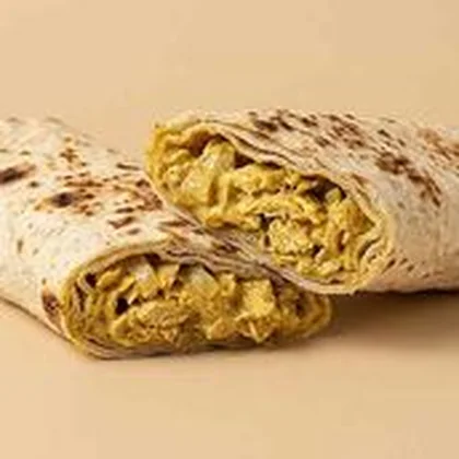 Chicken curry Saj Sandwich