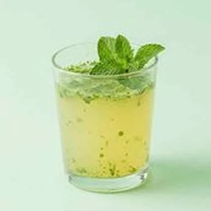Lemon with mint